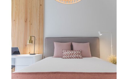 Sypialnia w stylu minimalistycznym
